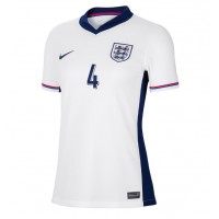 England Declan Rice #4 Fußballbekleidung Heimtrikot Damen EM 2024 Kurzarm